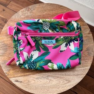 Vera Bradley Lighten Up Fanny Pack in Tropical Pink Paradise NWOT